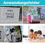 CleaningBox 4-in-1 Reinigungstcher Graffiti & Stift 5er Zip-Packung