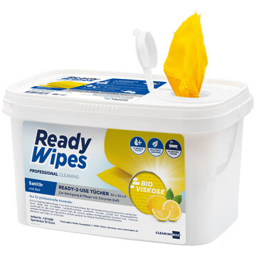 CleaningBox 5-in-1 Compostable ReadyWipes Sanitary &...