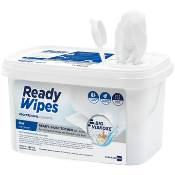 CleaningBox 5-in-1 Compostable ReadyWipes Glass & Window...