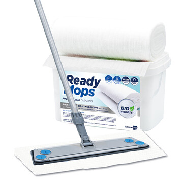 CleaningBox Bio dust mops DryMops, 60x20 cm, viscose, 50...