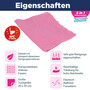 CleaningBox 5-in-1 Kompostierbare ReadyWipes WC & Toilette 50er Nachfllpackung Rot, 30x30 cm
